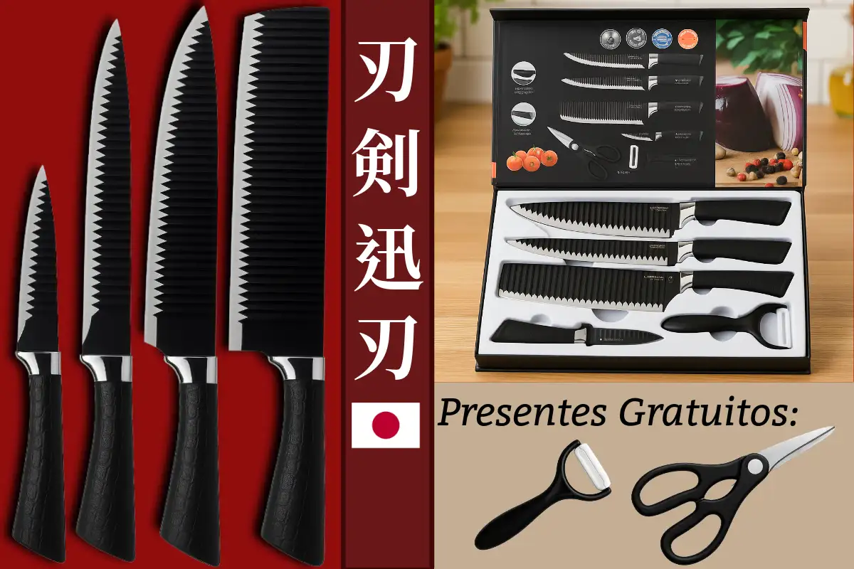 Conjunto de Facas Katanakiru